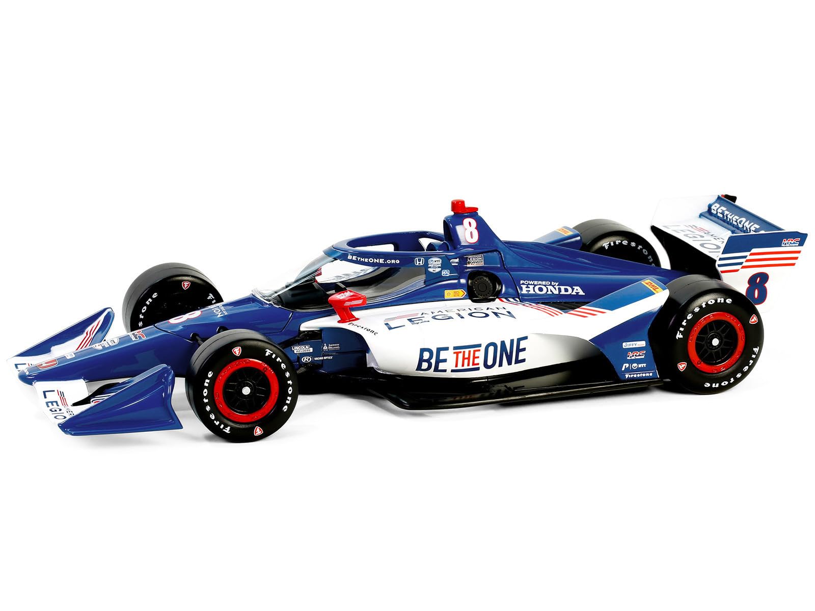Amazon.com: Dallara #8 Linus Lundqvist The American Legion Chip
